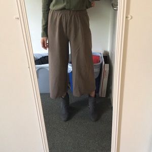 Taupe Wide Legged pants